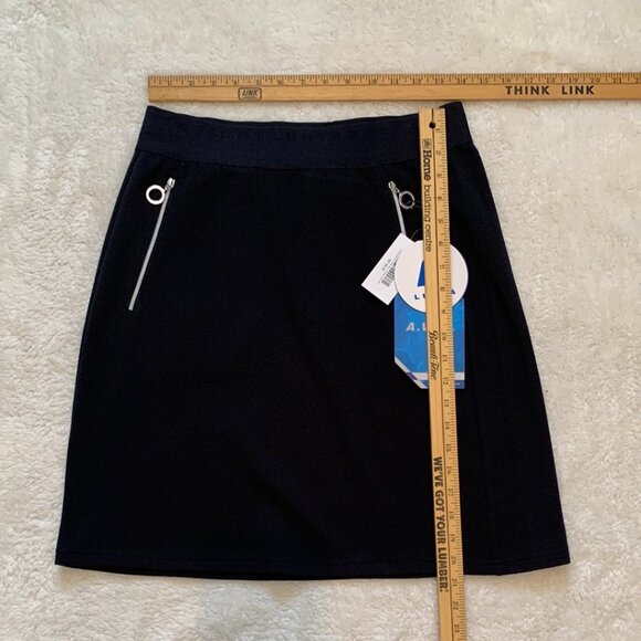 Luhta Esse Womens Skirt Black Sz Medium Active Wear System Pull On Comfort NWT - Picture 9 of 9